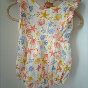 Colorful Seashell Baby Romper